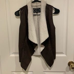 Faux Sherpa Vest